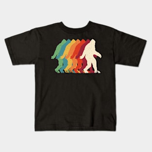 Bigfoot Retro Kids T-Shirt